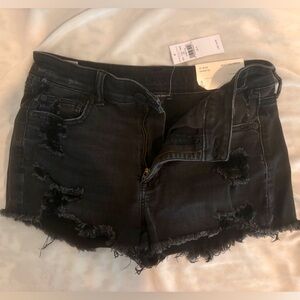 American Eagle size 8 hi-rise shortie, next level stretch